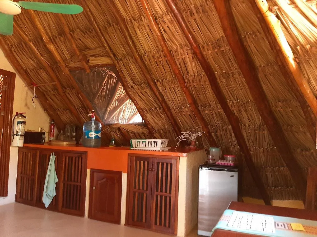 Beach Guesthouse Holbox Apartments & Suites Lägenhetshotell Isla Holbox